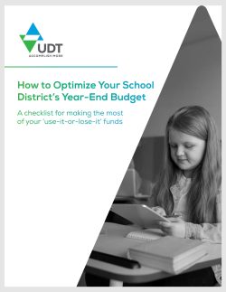 Guide - How to Optimize Your School District’s Year-End Budget